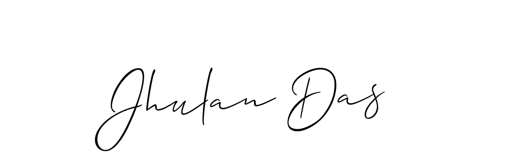 Make a beautiful signature design for name Jhulan Das. Use this online signature maker to create a handwritten signature for free. Jhulan Das signature style 2 images and pictures png