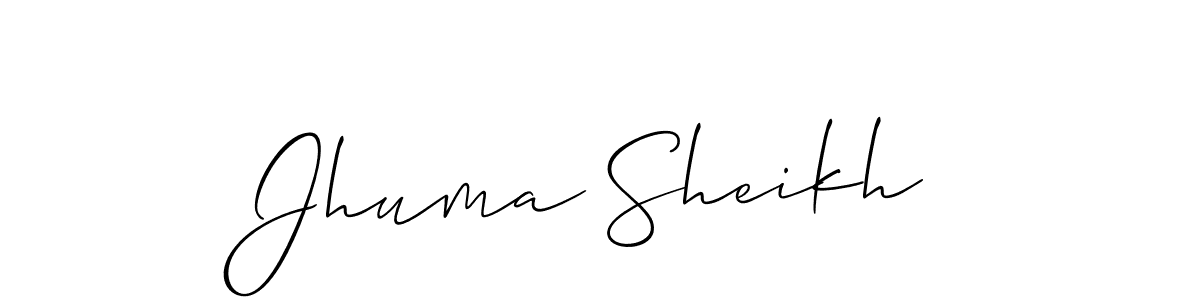 Once you've used our free online signature maker to create your best signature Allison_Script style, it's time to enjoy all of the benefits that Jhuma Sheikh name signing documents. Jhuma Sheikh signature style 2 images and pictures png