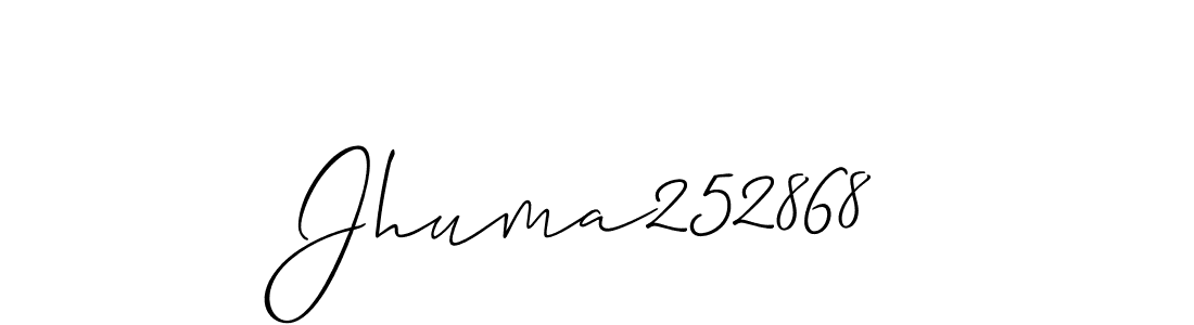 Once you've used our free online signature maker to create your best signature Allison_Script style, it's time to enjoy all of the benefits that Jhuma252868 name signing documents. Jhuma252868 signature style 2 images and pictures png