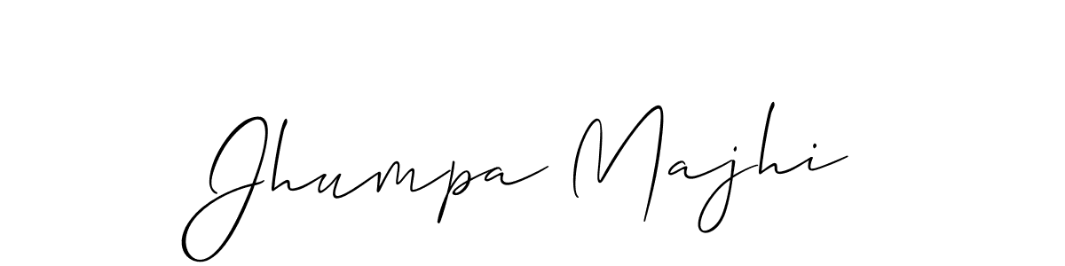 Here are the top 10 professional signature styles for the name Jhumpa Majhi. These are the best autograph styles you can use for your name. Jhumpa Majhi signature style 2 images and pictures png