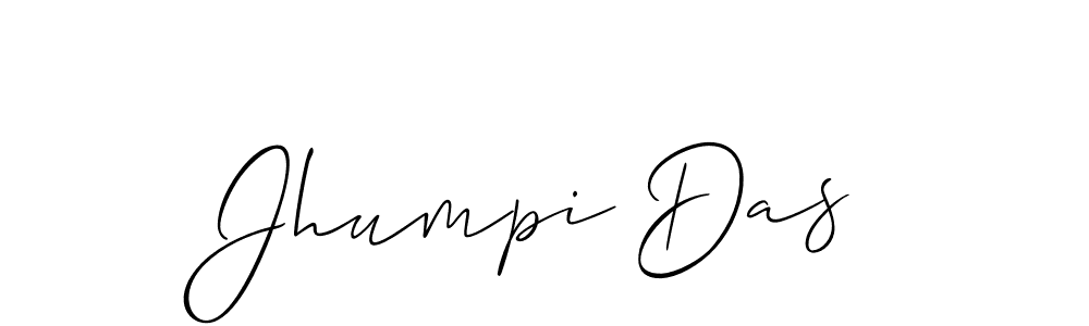 Make a beautiful signature design for name Jhumpi Das. Use this online signature maker to create a handwritten signature for free. Jhumpi Das signature style 2 images and pictures png