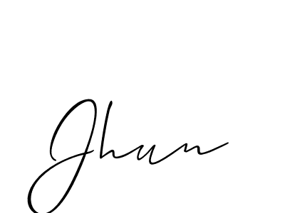 Make a short Jhun signature style. Manage your documents anywhere anytime using Allison_Script. Create and add eSignatures, submit forms, share and send files easily. Jhun signature style 2 images and pictures png