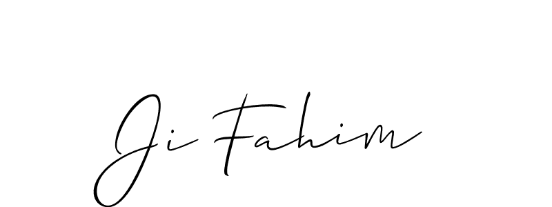 Here are the top 10 professional signature styles for the name Ji Fahim. These are the best autograph styles you can use for your name. Ji Fahim signature style 2 images and pictures png