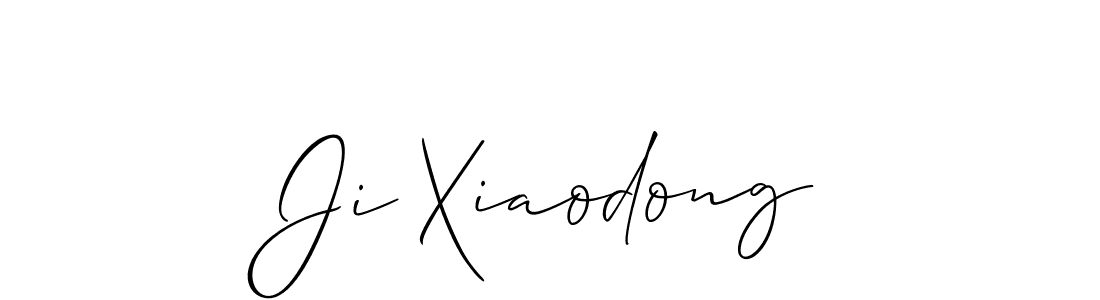 Ji Xiaodong stylish signature style. Best Handwritten Sign (Allison_Script) for my name. Handwritten Signature Collection Ideas for my name Ji Xiaodong. Ji Xiaodong signature style 2 images and pictures png