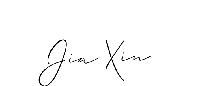 Make a beautiful signature design for name Jia Xin. Use this online signature maker to create a handwritten signature for free. Jia Xin signature style 2 images and pictures png