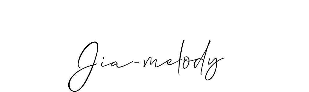 Similarly Allison_Script is the best handwritten signature design. Signature creator online .You can use it as an online autograph creator for name Jia-melody. Jia-melody signature style 2 images and pictures png