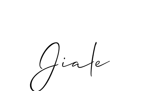 Make a short Jiale signature style. Manage your documents anywhere anytime using Allison_Script. Create and add eSignatures, submit forms, share and send files easily. Jiale signature style 2 images and pictures png