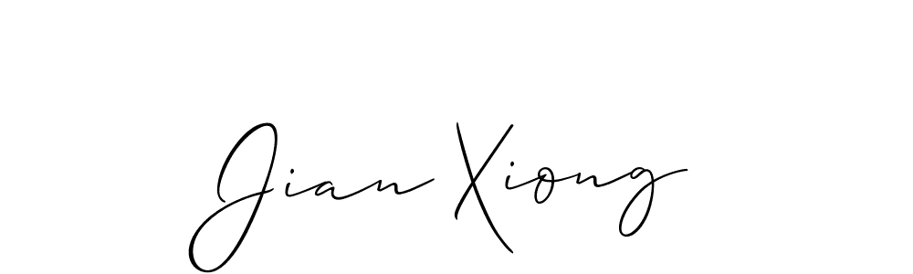 Make a beautiful signature design for name Jian Xiong. Use this online signature maker to create a handwritten signature for free. Jian Xiong signature style 2 images and pictures png