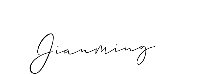 Once you've used our free online signature maker to create your best signature Allison_Script style, it's time to enjoy all of the benefits that Jianming name signing documents. Jianming signature style 2 images and pictures png