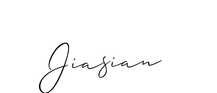 This is the best signature style for the Jiasian name. Also you like these signature font (Allison_Script). Mix name signature. Jiasian signature style 2 images and pictures png