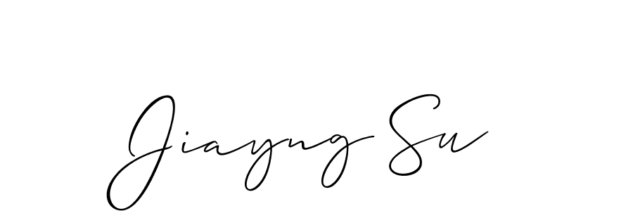 You can use this online signature creator to create a handwritten signature for the name Jiayng Su. This is the best online autograph maker. Jiayng Su signature style 2 images and pictures png