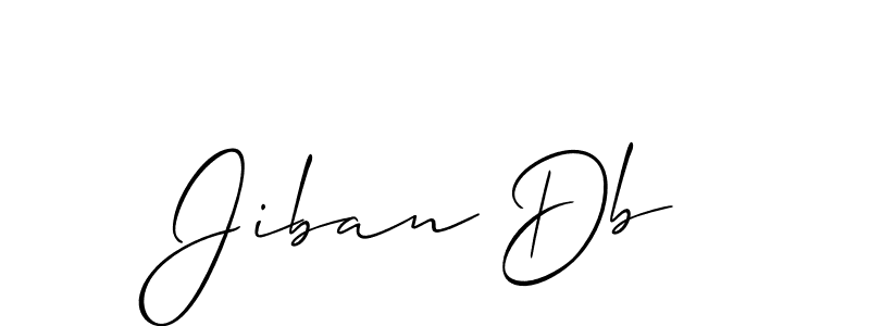 Best and Professional Signature Style for Jiban Db. Allison_Script Best Signature Style Collection. Jiban Db signature style 2 images and pictures png