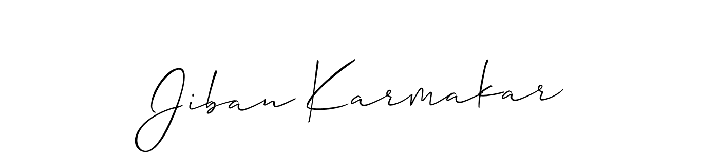 Here are the top 10 professional signature styles for the name Jiban Karmakar. These are the best autograph styles you can use for your name. Jiban Karmakar signature style 2 images and pictures png
