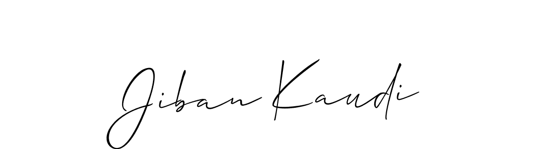 Make a beautiful signature design for name Jiban Kaudi. Use this online signature maker to create a handwritten signature for free. Jiban Kaudi signature style 2 images and pictures png