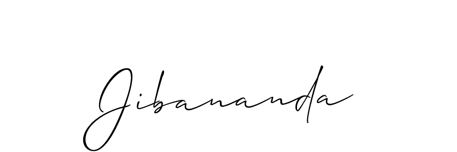 It looks lik you need a new signature style for name Jibananda. Design unique handwritten (Allison_Script) signature with our free signature maker in just a few clicks. Jibananda signature style 2 images and pictures png