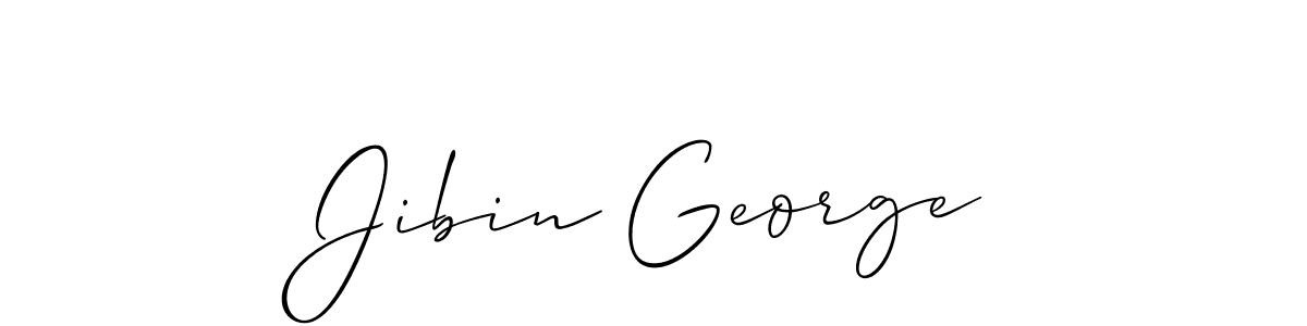 Make a beautiful signature design for name Jibin George. Use this online signature maker to create a handwritten signature for free. Jibin George signature style 2 images and pictures png