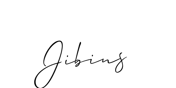 Also You can easily find your signature by using the search form. We will create Jibins name handwritten signature images for you free of cost using Allison_Script sign style. Jibins signature style 2 images and pictures png