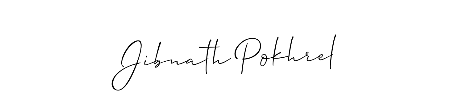Make a beautiful signature design for name Jibnath Pokhrel. Use this online signature maker to create a handwritten signature for free. Jibnath Pokhrel signature style 2 images and pictures png
