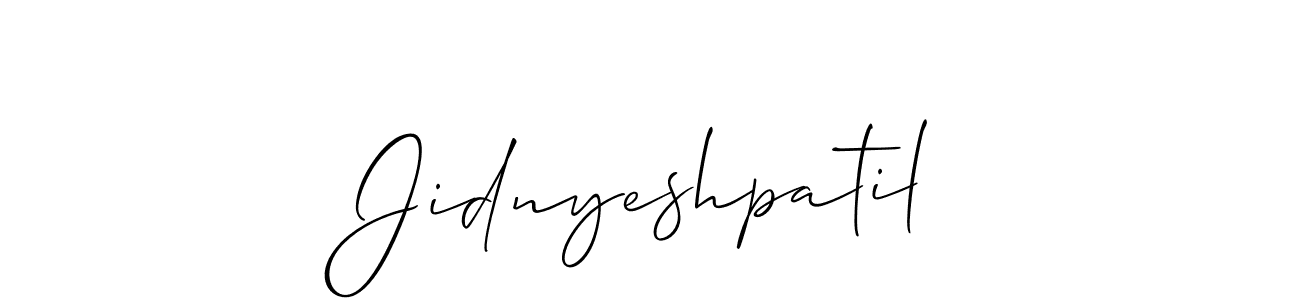 Best and Professional Signature Style for Jidnyeshpatil. Allison_Script Best Signature Style Collection. Jidnyeshpatil signature style 2 images and pictures png