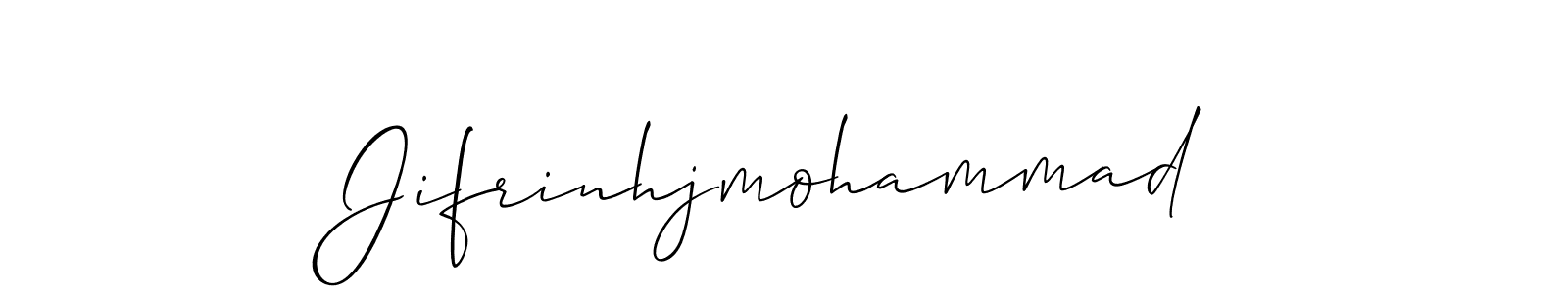 Here are the top 10 professional signature styles for the name Jifrinhjmohammad. These are the best autograph styles you can use for your name. Jifrinhjmohammad signature style 2 images and pictures png