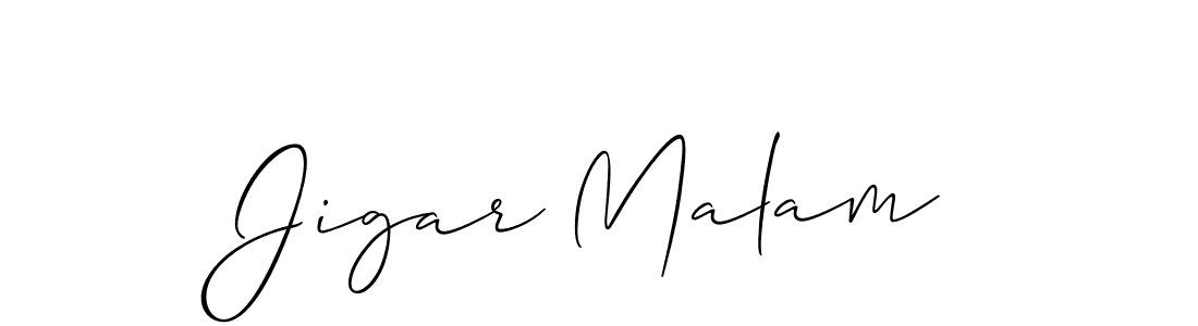 See photos of Jigar Malam official signature by Spectra . Check more albums & portfolios. Read reviews & check more about Allison_Script font. Jigar Malam signature style 2 images and pictures png
