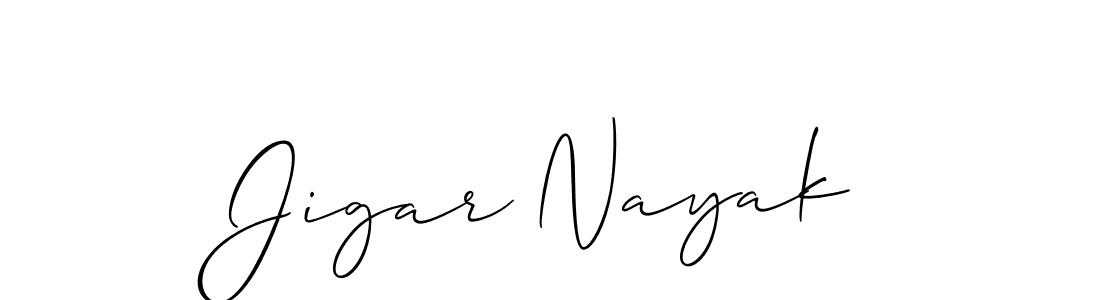 Make a beautiful signature design for name Jigar Nayak. Use this online signature maker to create a handwritten signature for free. Jigar Nayak signature style 2 images and pictures png