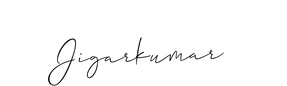 You should practise on your own different ways (Allison_Script) to write your name (Jigarkumar) in signature. don't let someone else do it for you. Jigarkumar signature style 2 images and pictures png