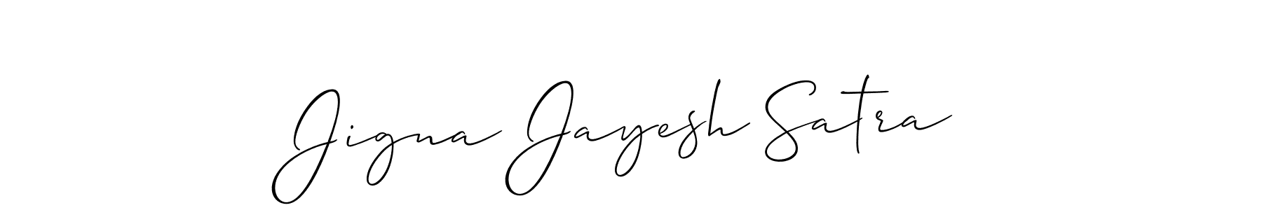 Here are the top 10 professional signature styles for the name Jigna Jayesh Satra. These are the best autograph styles you can use for your name. Jigna Jayesh Satra signature style 2 images and pictures png