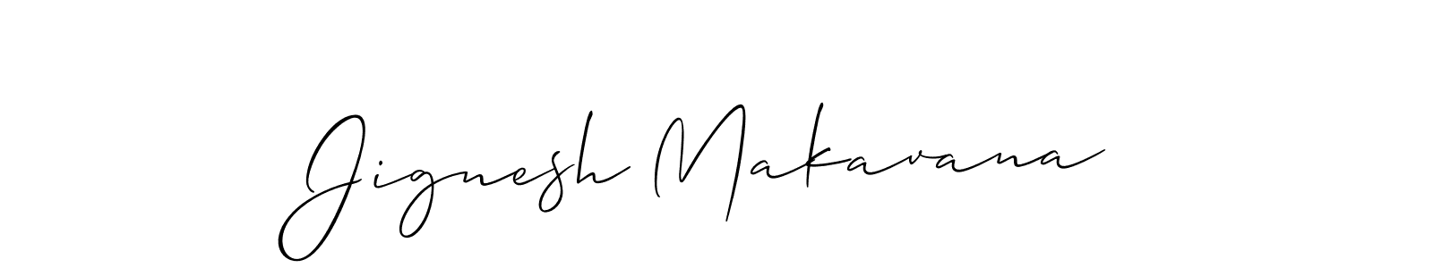 Similarly Allison_Script is the best handwritten signature design. Signature creator online .You can use it as an online autograph creator for name Jignesh Makavana. Jignesh Makavana signature style 2 images and pictures png