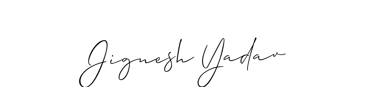 You can use this online signature creator to create a handwritten signature for the name Jignesh Yadav. This is the best online autograph maker. Jignesh Yadav signature style 2 images and pictures png