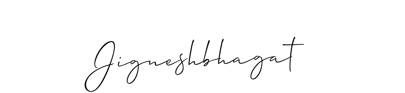 You should practise on your own different ways (Allison_Script) to write your name (Jigneshbhagat) in signature. don't let someone else do it for you. Jigneshbhagat signature style 2 images and pictures png