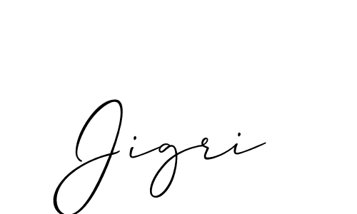 Also You can easily find your signature by using the search form. We will create Jigri name handwritten signature images for you free of cost using Allison_Script sign style. Jigri signature style 2 images and pictures png