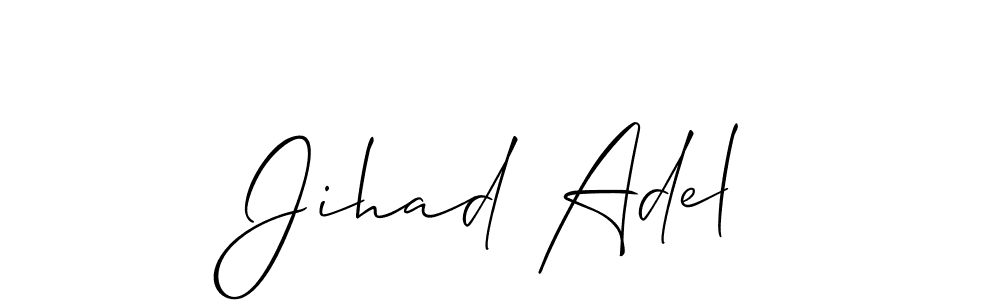 Here are the top 10 professional signature styles for the name Jihad Adel. These are the best autograph styles you can use for your name. Jihad Adel signature style 2 images and pictures png