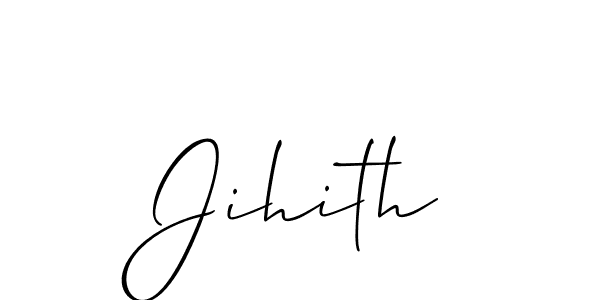 Check out images of Autograph of Jihith name. Actor Jihith Signature Style. Allison_Script is a professional sign style online. Jihith signature style 2 images and pictures png