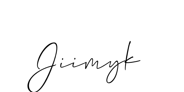 This is the best signature style for the Jiimyk name. Also you like these signature font (Allison_Script). Mix name signature. Jiimyk signature style 2 images and pictures png