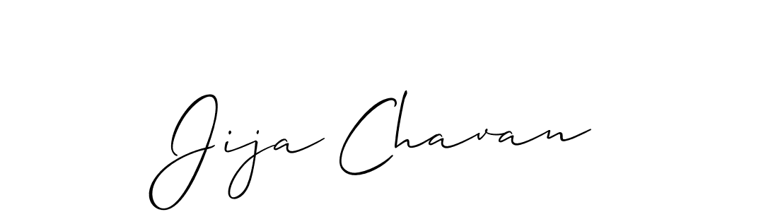 Once you've used our free online signature maker to create your best signature Allison_Script style, it's time to enjoy all of the benefits that Jija Chavan name signing documents. Jija Chavan signature style 2 images and pictures png