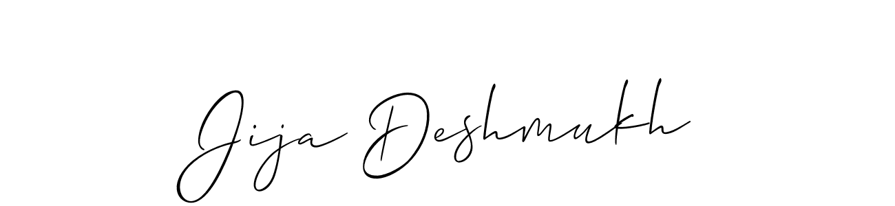 See photos of Jija Deshmukh official signature by Spectra . Check more albums & portfolios. Read reviews & check more about Allison_Script font. Jija Deshmukh signature style 2 images and pictures png