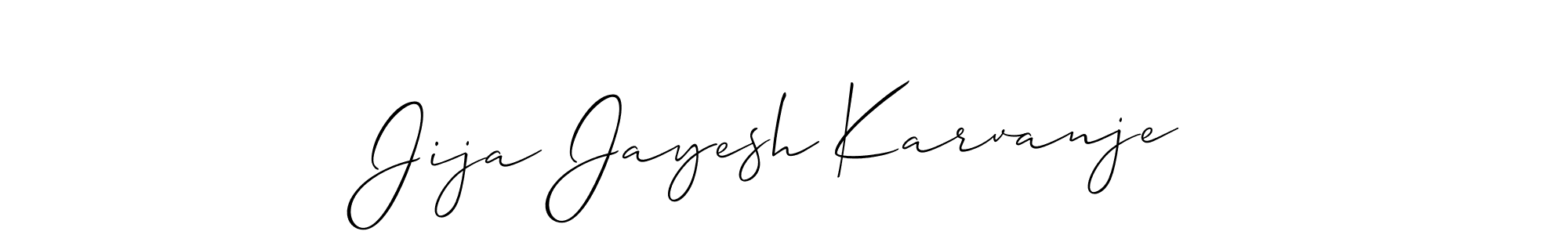 Check out images of Autograph of Jija Jayesh Karvanje name. Actor Jija Jayesh Karvanje Signature Style. Allison_Script is a professional sign style online. Jija Jayesh Karvanje signature style 2 images and pictures png