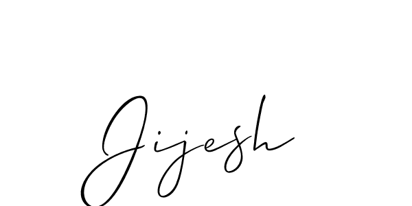 Make a beautiful signature design for name Jijesh. Use this online signature maker to create a handwritten signature for free. Jijesh signature style 2 images and pictures png