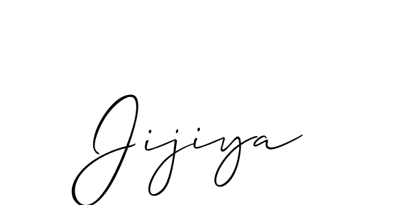 Make a beautiful signature design for name Jijiya. Use this online signature maker to create a handwritten signature for free. Jijiya signature style 2 images and pictures png