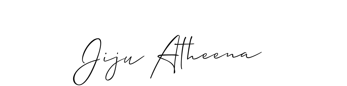 Here are the top 10 professional signature styles for the name Jiju Atheena. These are the best autograph styles you can use for your name. Jiju Atheena signature style 2 images and pictures png