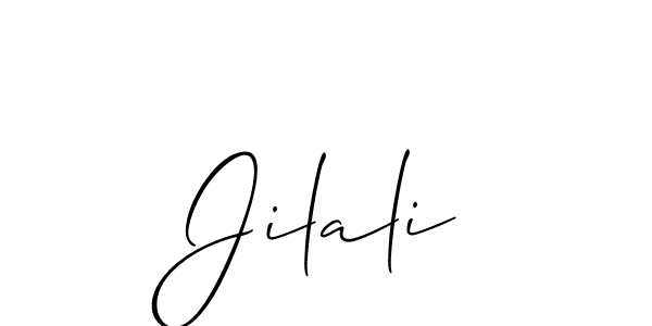 Also You can easily find your signature by using the search form. We will create Jilali name handwritten signature images for you free of cost using Allison_Script sign style. Jilali signature style 2 images and pictures png