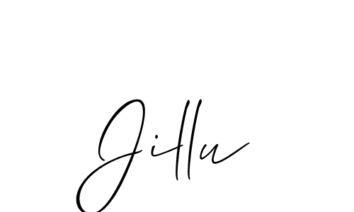 You can use this online signature creator to create a handwritten signature for the name Jillu. This is the best online autograph maker. Jillu signature style 2 images and pictures png