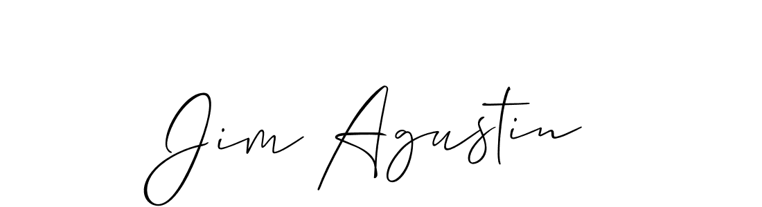 Check out images of Autograph of Jim Agustin name. Actor Jim Agustin Signature Style. Allison_Script is a professional sign style online. Jim Agustin signature style 2 images and pictures png