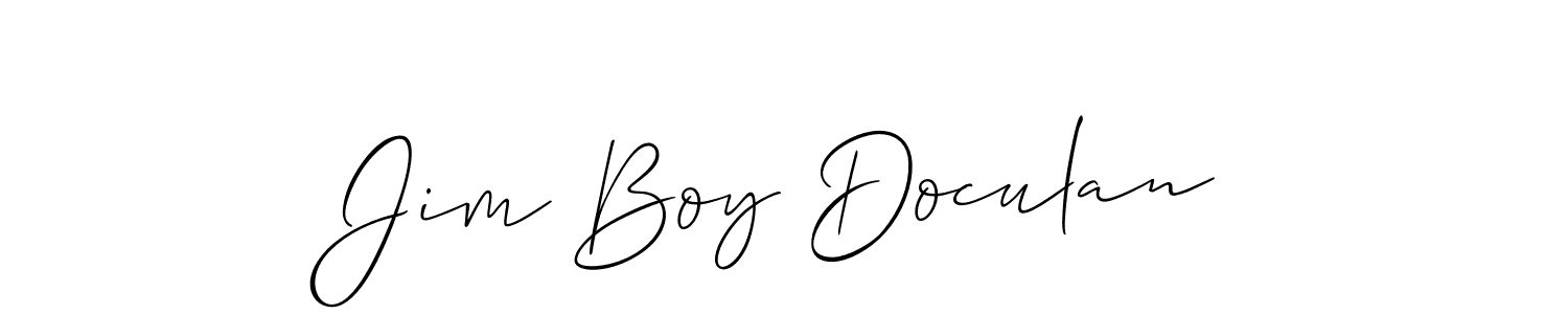 You can use this online signature creator to create a handwritten signature for the name Jim Boy Doculan. This is the best online autograph maker. Jim Boy Doculan signature style 2 images and pictures png