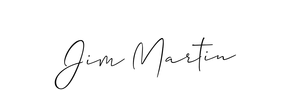 The best way (Allison_Script) to make a short signature is to pick only two or three words in your name. The name Jim Martin include a total of six letters. For converting this name. Jim Martin signature style 2 images and pictures png
