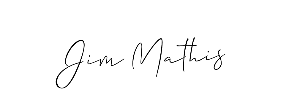The best way (Allison_Script) to make a short signature is to pick only two or three words in your name. The name Jim Mathis include a total of six letters. For converting this name. Jim Mathis signature style 2 images and pictures png