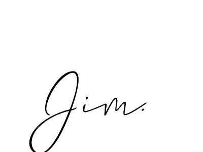 You can use this online signature creator to create a handwritten signature for the name Jim.. This is the best online autograph maker. Jim. signature style 2 images and pictures png