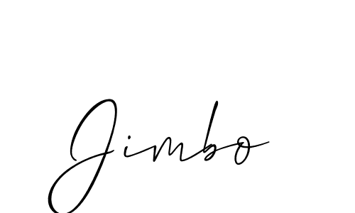 How to Draw Jimbo signature style? Allison_Script is a latest design signature styles for name Jimbo. Jimbo signature style 2 images and pictures png