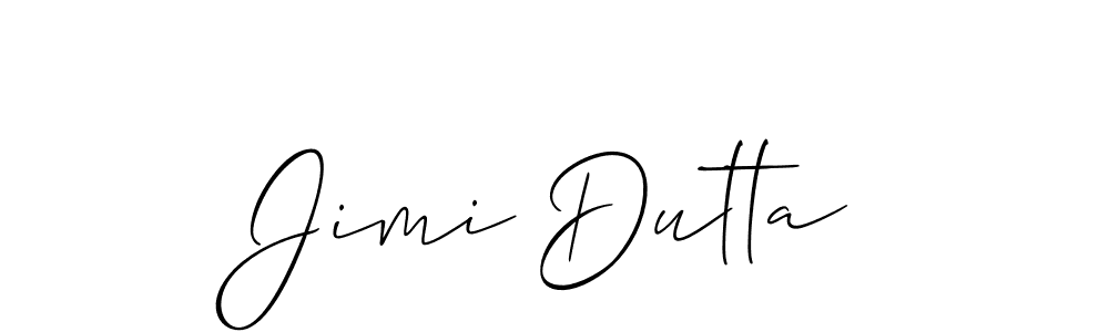 Similarly Allison_Script is the best handwritten signature design. Signature creator online .You can use it as an online autograph creator for name Jimi Dutta. Jimi Dutta signature style 2 images and pictures png
